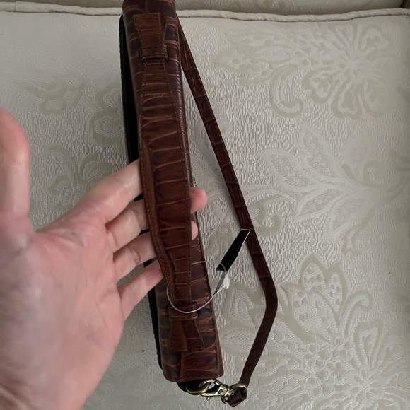 Cole Haan Baguette Brandy Aerin Croco Print Bag. Classic-NWT - Picture 10 of 12